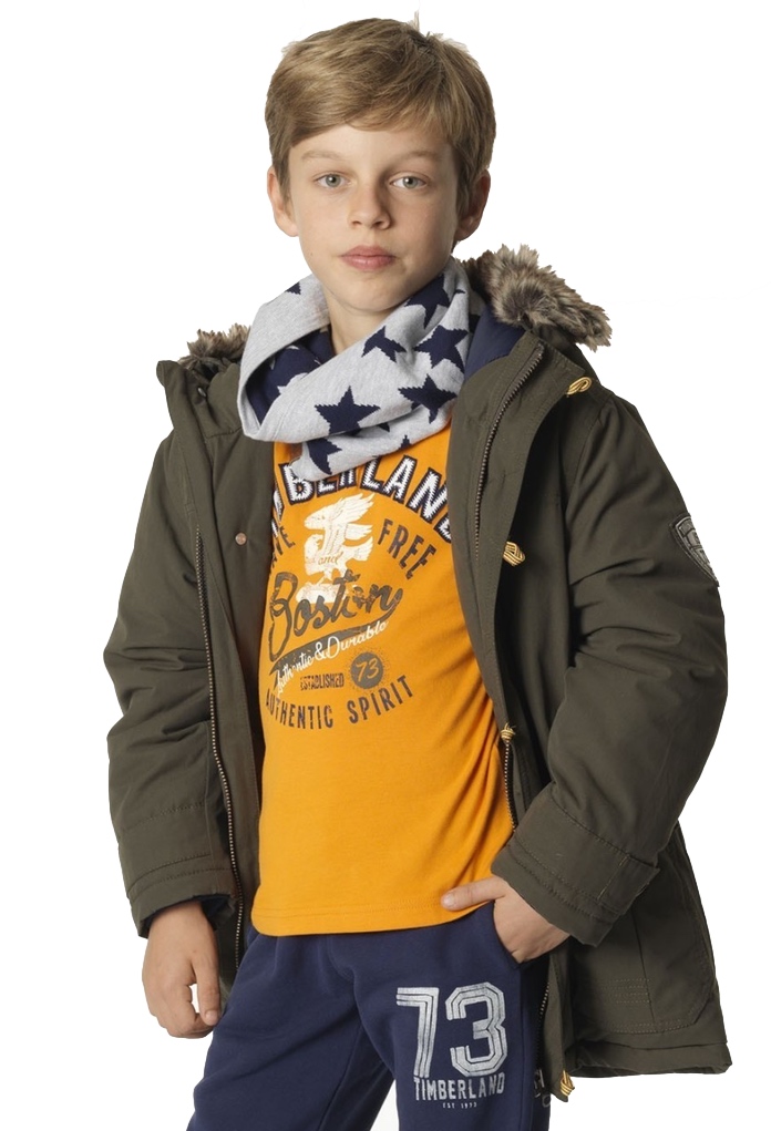 Parka fausse fourrure Inuit pour enfant de la marque Timberland